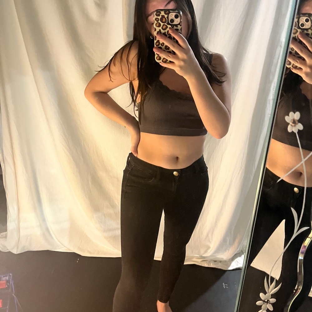 American Eagle Black Skinny Jeans